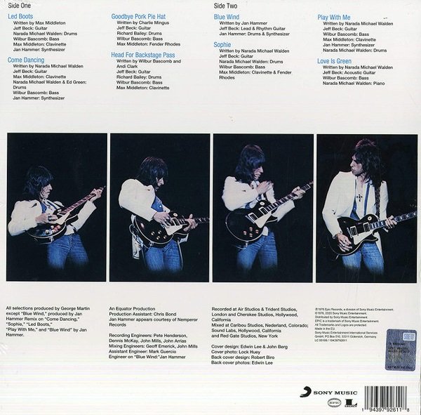 Jeff Beck - Wired (Limited Blueberry Vinyl)