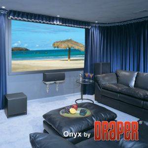 Экран Draper Onyx HDTV (9:16) 269/106" 132*234 M1300 Vel-Tex