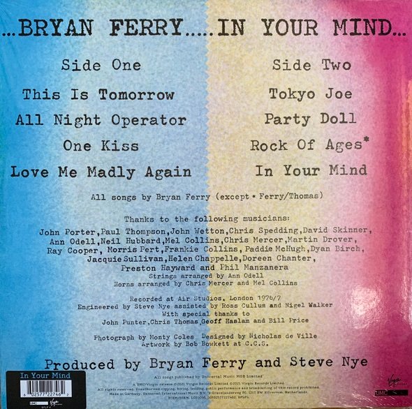 Bryan Ferry - In Your Mind