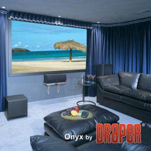 Экран Draper Onyx HDTV (9:16) 234/92" 114*203 М1300 Vel-Tex