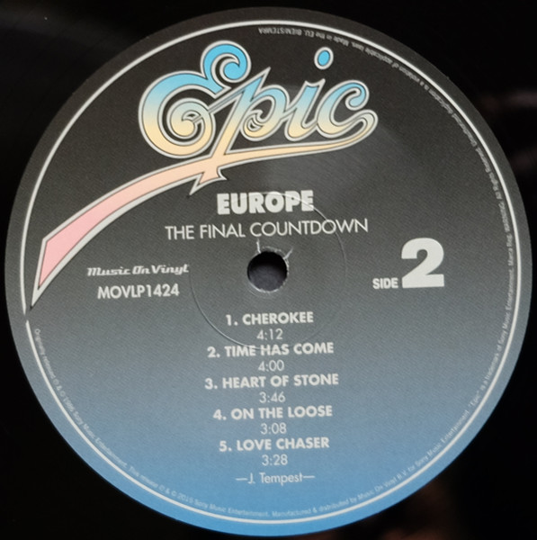 Europe - The Final Countdown (Music On Vinyl, 180 g)