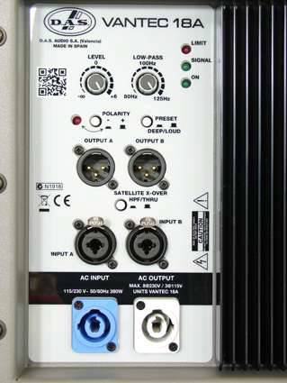 DAS Audio VANTEC-18A
