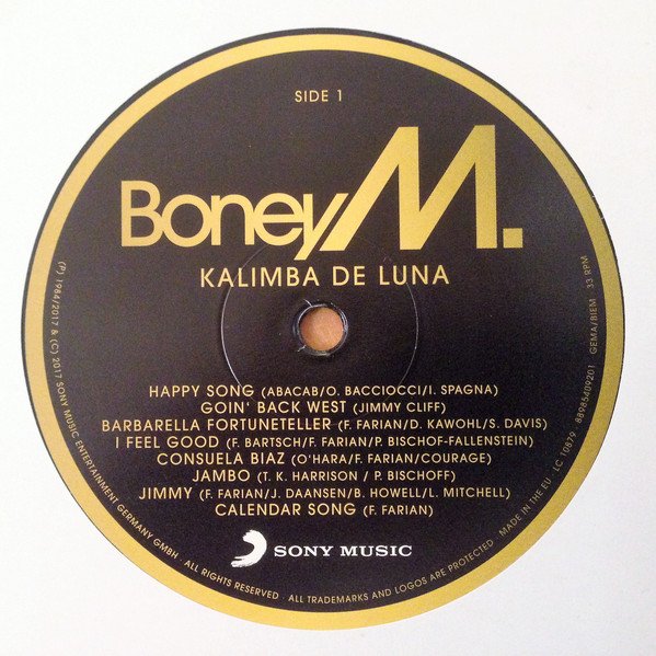 Boney M - Kalimba De Luna (16 Happy Songs)