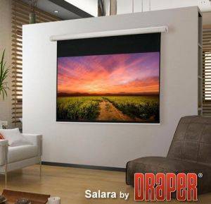 Экран Draper Salara HDTV (9:16) 269/106" 132*234 MW ebd 12"TBD