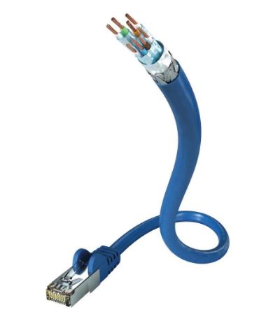 Inakustik 00925002 Profi CAT7 Ethernet 2.0m