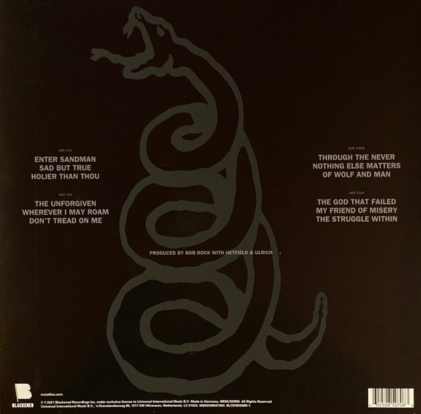 Metallica ‎– Metallica