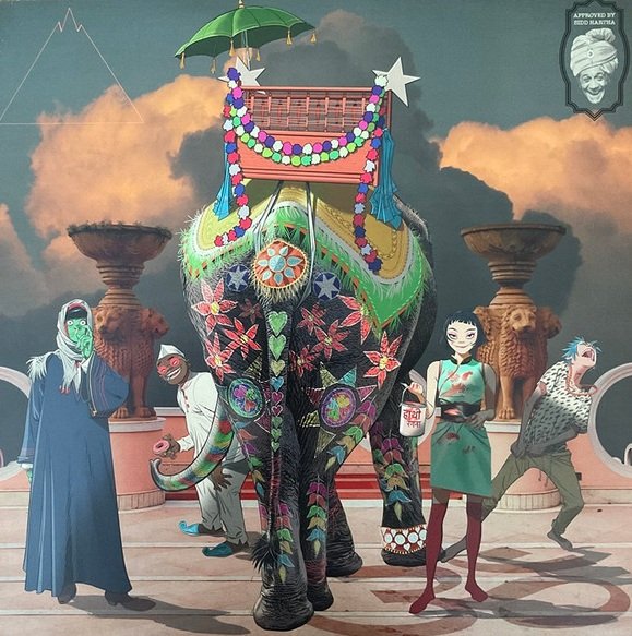 Gorillaz - पर्वत: The Mountain (2 x LP, Limited Yellow Edition)