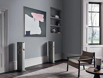 Напольная акустика KEF LS60 Wireless, Titanium Grey