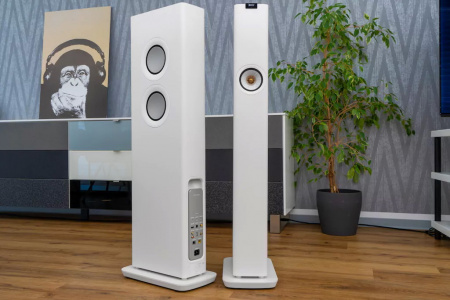 Напольная акустика KEF LS60 Wireless, Mineral White