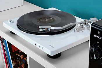 Проигрыватель винила Denon DP-450USB White