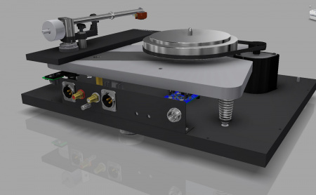 Thorens TD 1601 TP 92 Black