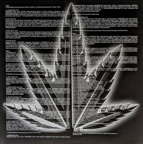 Dr. Dre ‎- 2001 (2 LP)