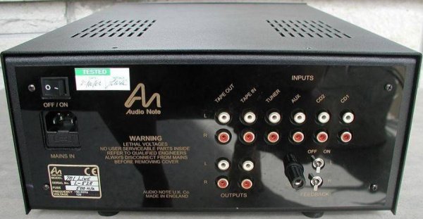 Audio Note M1 Line