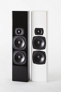 M&K MP-7 high gloss white/black
