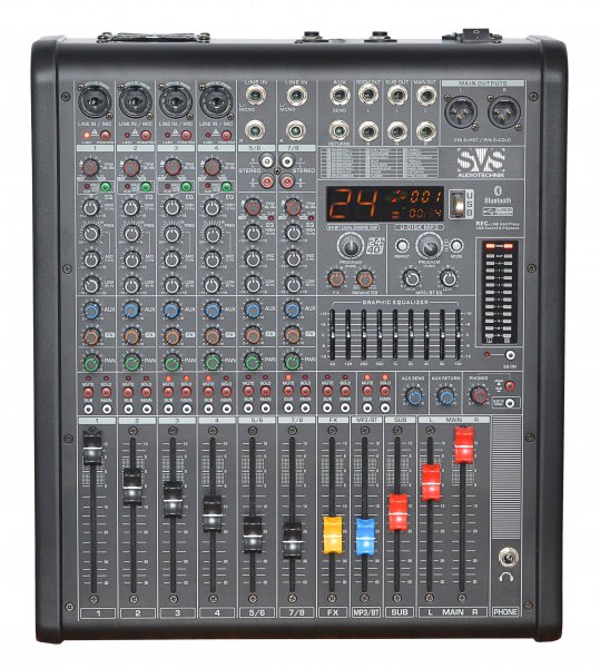 Микшерный пульт SVS Audiotechnik mixers PM-8A