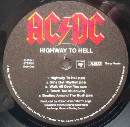 AC/DC ‎- Highway To Hell