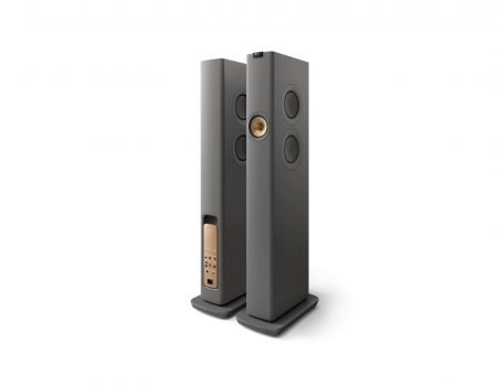 Напольная акустика KEF LS60 Wireless, Titanium Grey