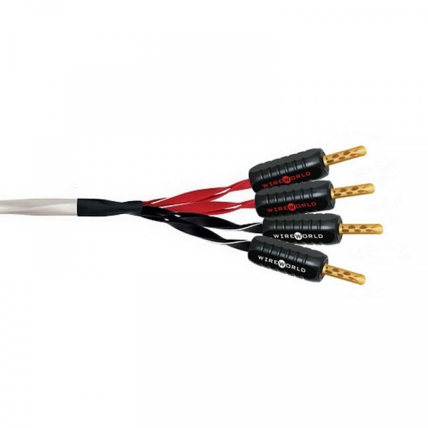 Wireworld Luna 8 Biwire Speaker Cable 2.5m