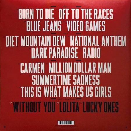 Lana Del Rey - Born To Die  (2 LP)