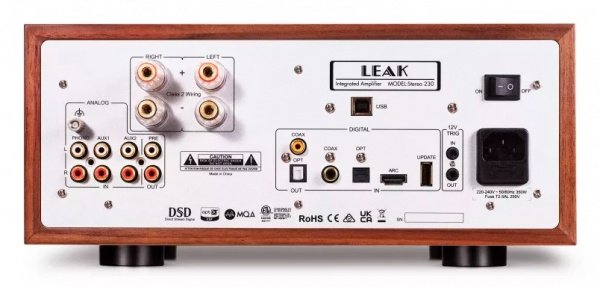 Leak Stereo 230, Walnut