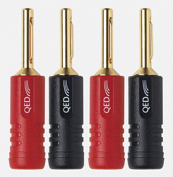 QED Screwloc ABS Banana (QE1880) 4 Set
